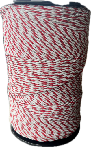 CORDA PER TRACCIATURA IN NYLON ANIMA ACCIAIO DA 400 MT 